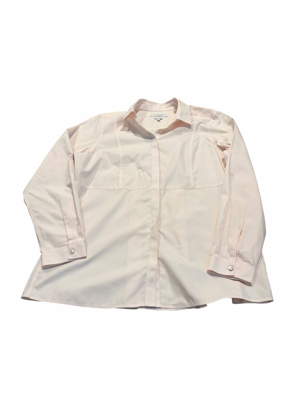 FOXCROFT pink heritage non-iron button down